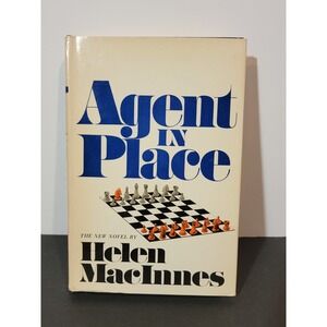 Agent‎ in Place Helen MacInnes 1976 First Edition Thriller Doubleday